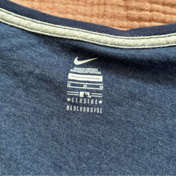 Navy Nike Red Sox T-Shirt - Picture 3 of 3
